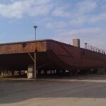 Flat top deck cargo Barge For Sale