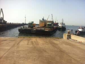 Heavy Deck Barge Loading